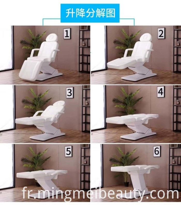 Lit facial électrique Electric Facial Bed